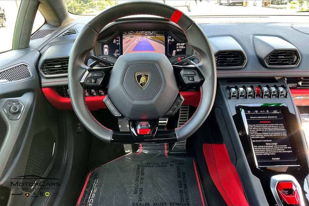 2022 Rosso-Mars Lamborghini Huracan EVO RWD Coupe
