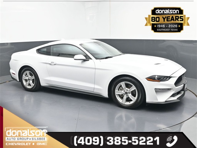 used 2021 Ford Mustang car, priced at $19,601