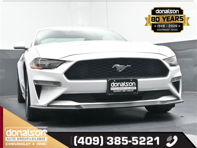 used 2021 Ford Mustang car, priced at $19,601