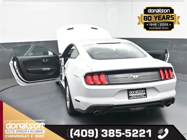 used 2021 Ford Mustang car, priced at $19,601