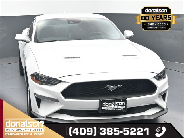 used 2021 Ford Mustang car, priced at $19,601