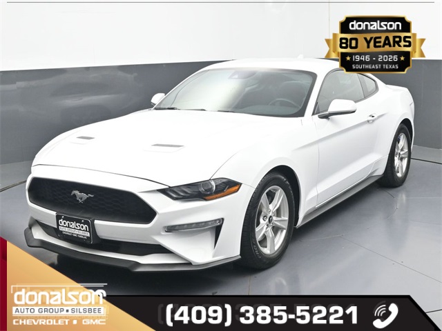 used 2021 Ford Mustang car, priced at $19,601