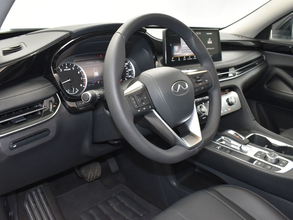 2025 Glacier White Infiniti QX60 PURE FWD SUV