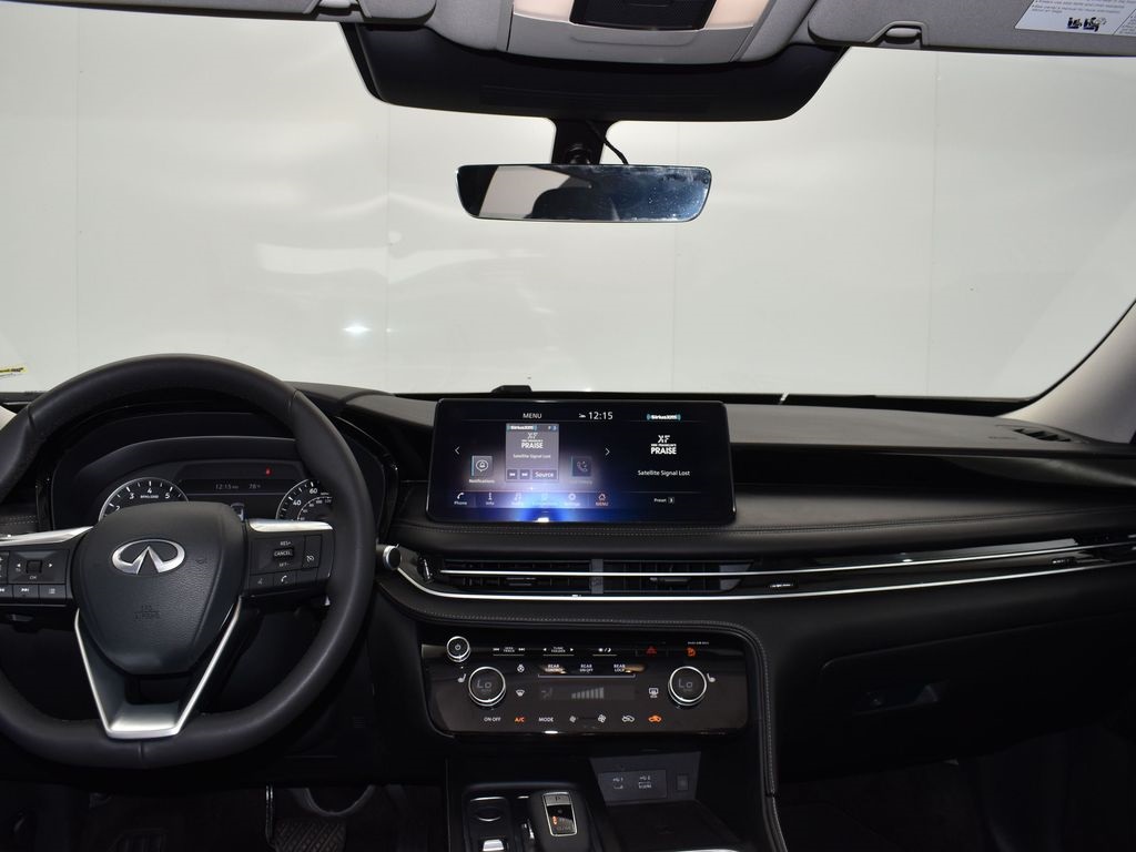 2025 Glacier White Infiniti QX60 PURE FWD SUV
