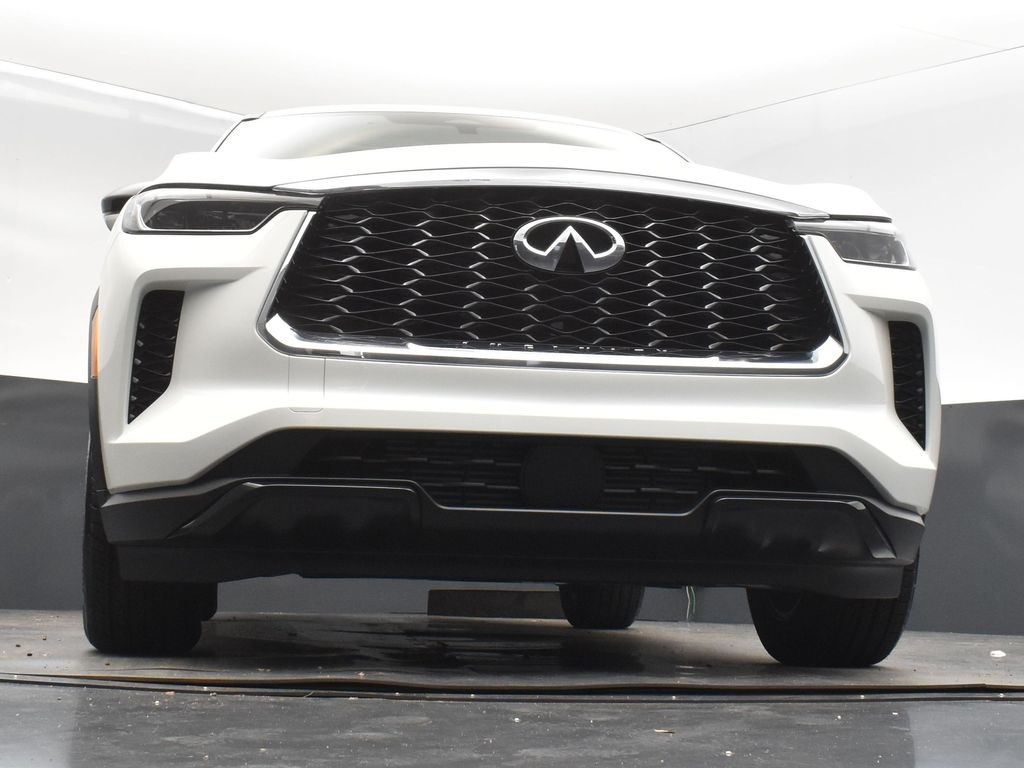 2025 Glacier White Infiniti QX60 PURE FWD SUV