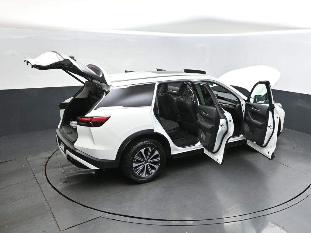 2025 Glacier White Infiniti QX60 PURE FWD SUV