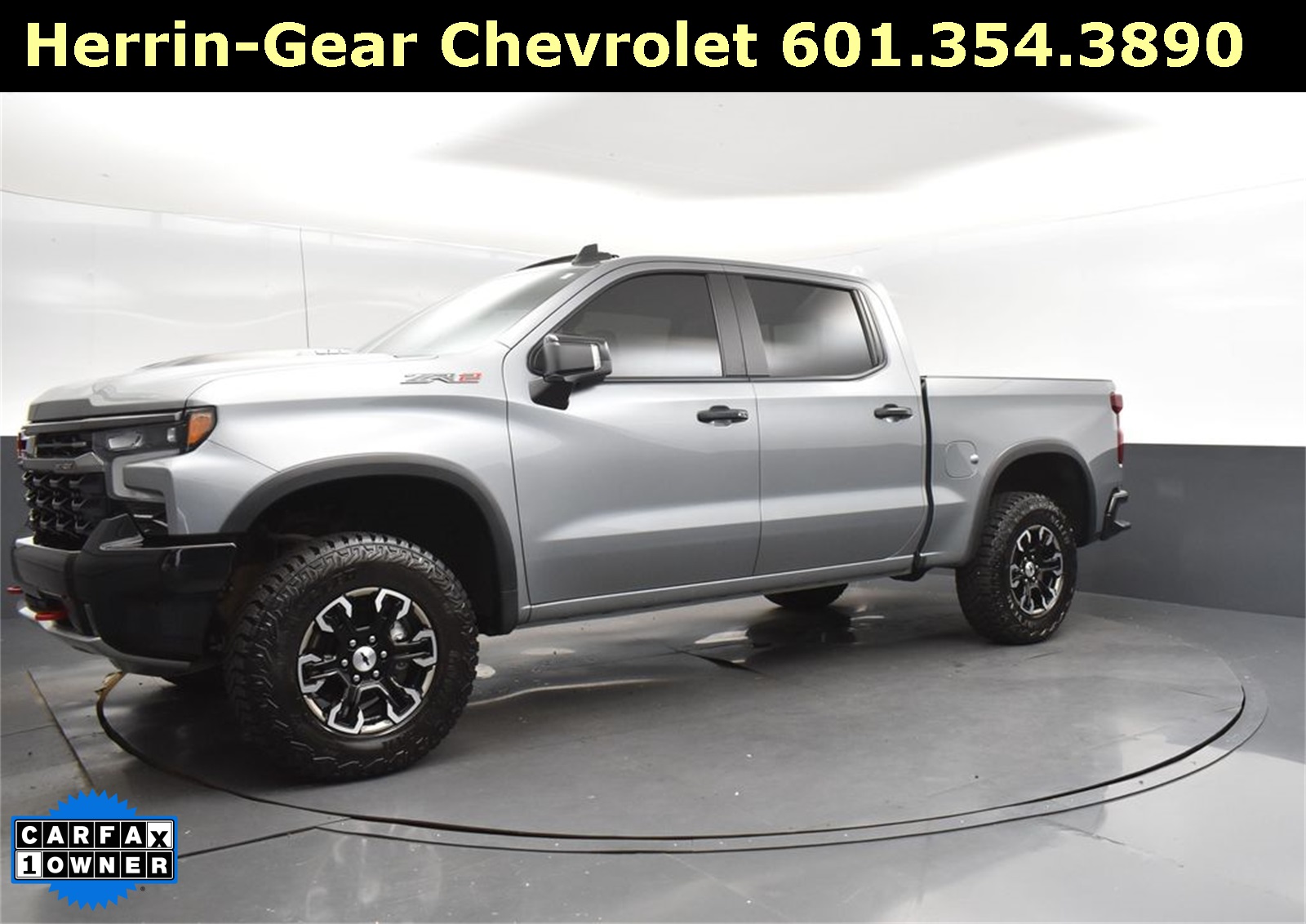 2024 Sterling Gray Metallic Chevrolet Silverado 1500 ZR2 4X4 Truck