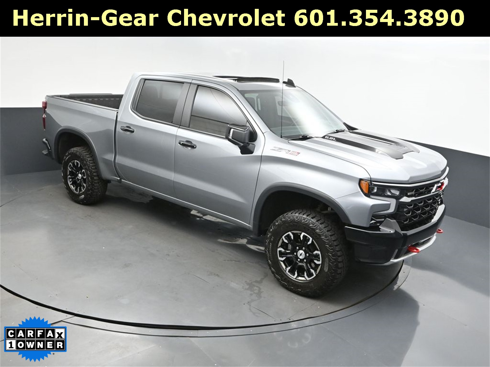 2024 Sterling Gray Metallic Chevrolet Silverado 1500 ZR2 4X4 Truck