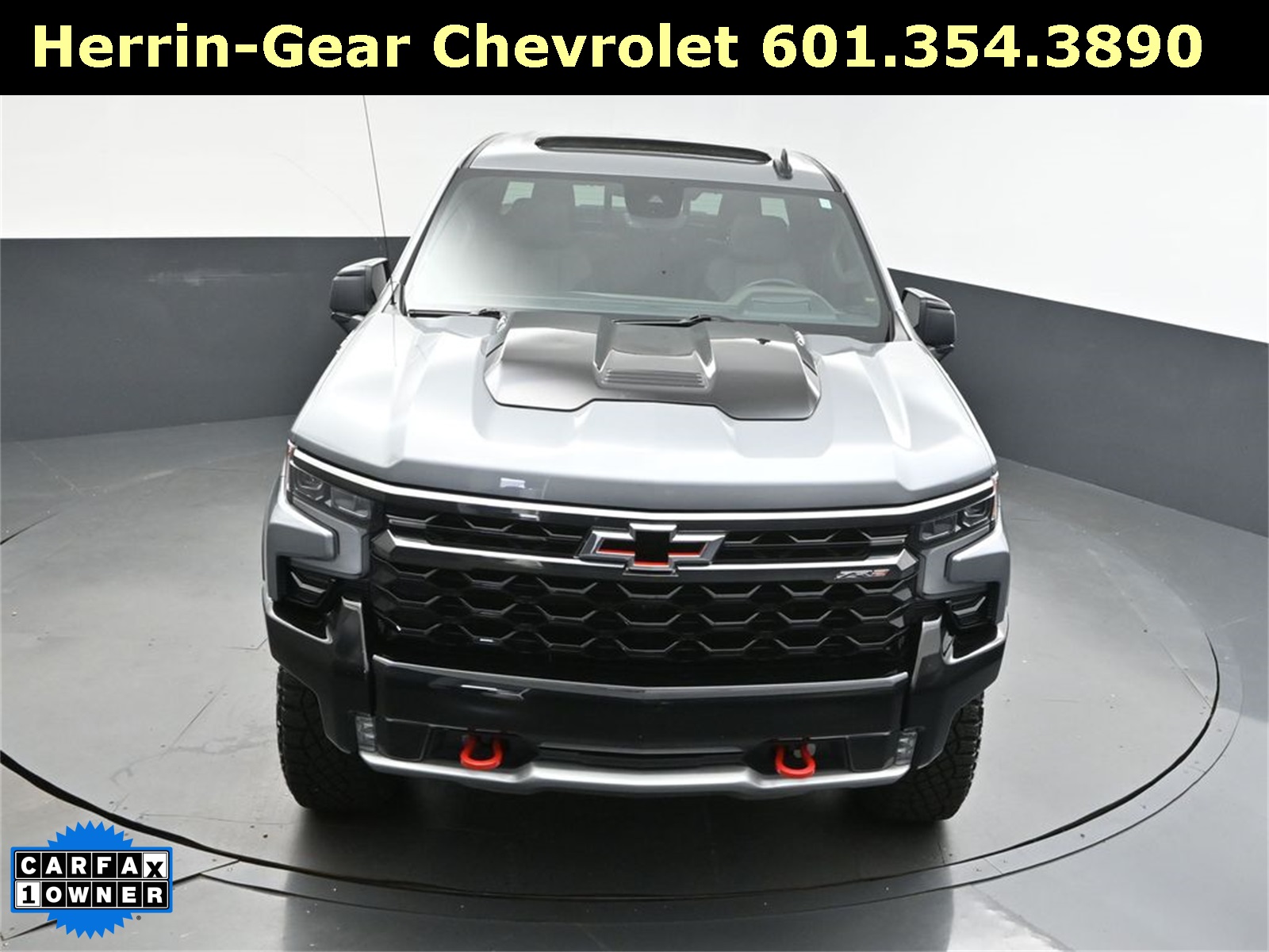 2024 Sterling Gray Metallic Chevrolet Silverado 1500 ZR2 4X4 Truck