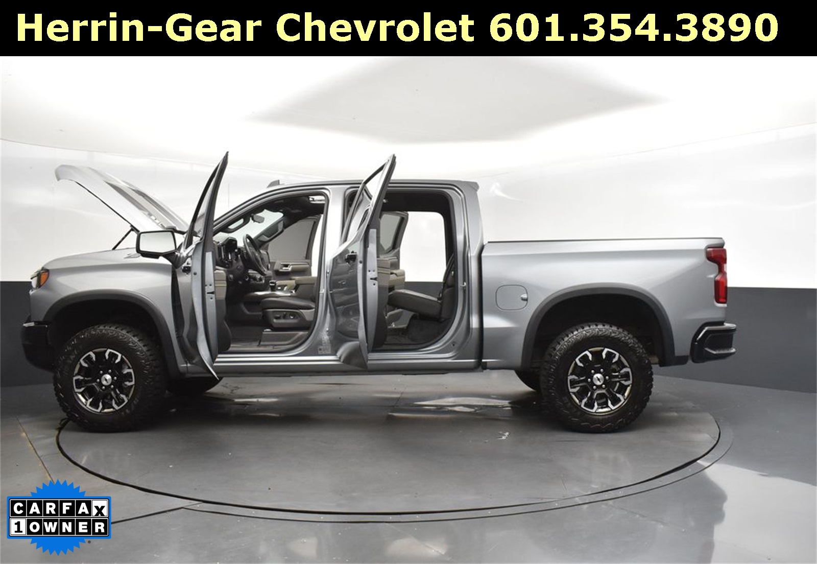 2024 Sterling Gray Metallic Chevrolet Silverado 1500 ZR2 4X4 Truck