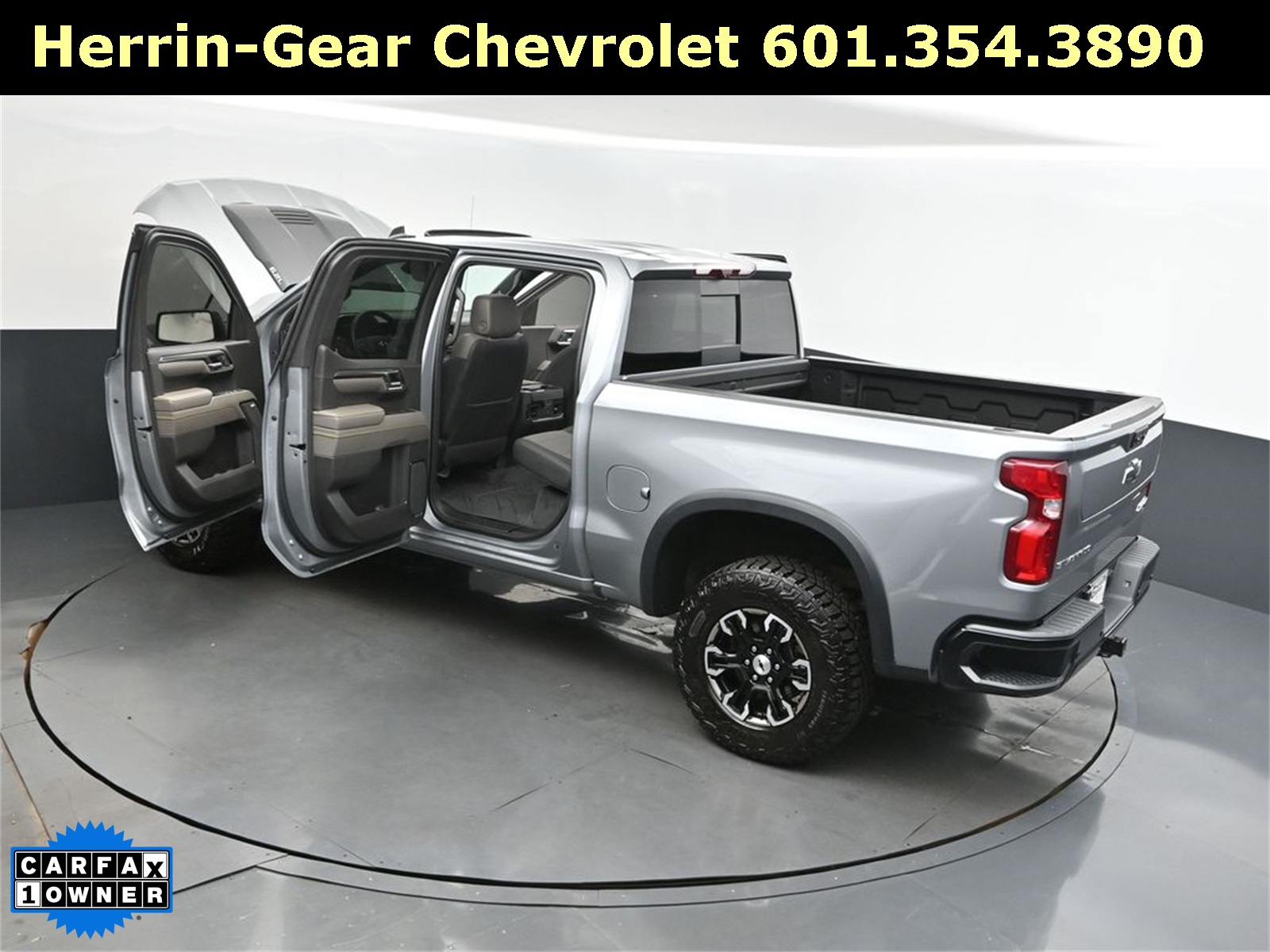 2024 Sterling Gray Metallic Chevrolet Silverado 1500 ZR2 4X4 Truck