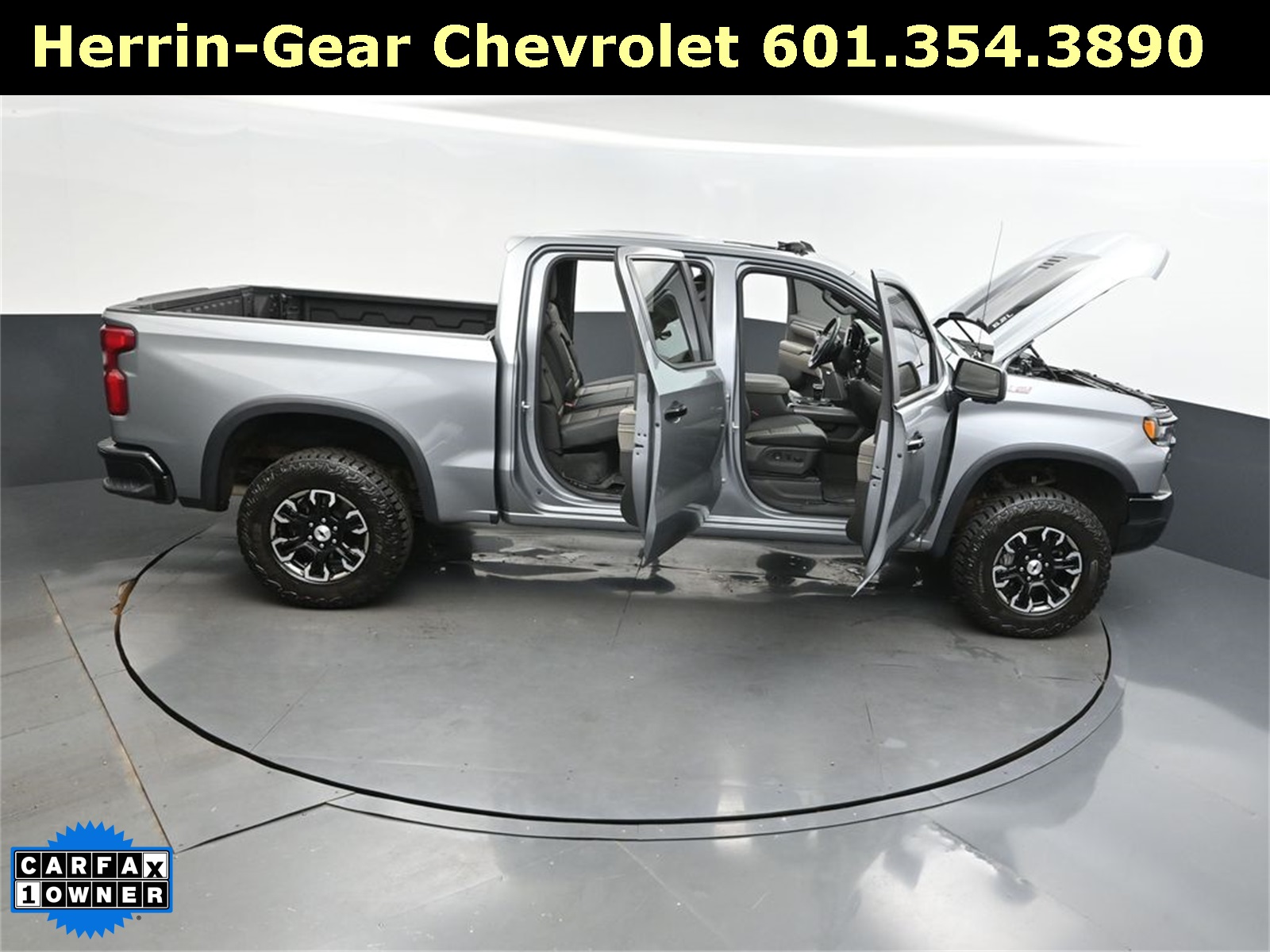 2024 Sterling Gray Metallic Chevrolet Silverado 1500 ZR2 4X4 Truck