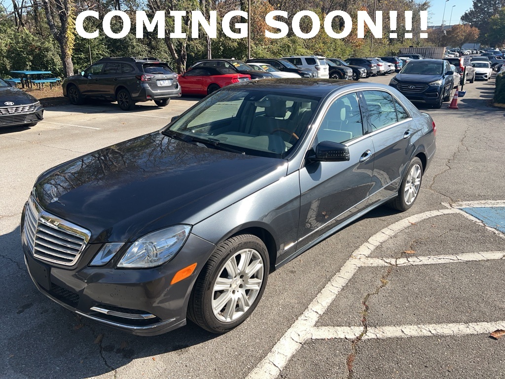 2013 Mercedes-Benz E-Class 