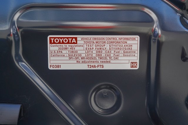 new 2025 Toyota Tacoma Hybrid car, priced at $52,522