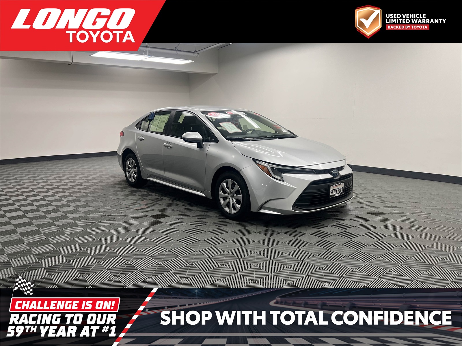 used 2023 Toyota Corolla Hybrid car, priced at $18,288