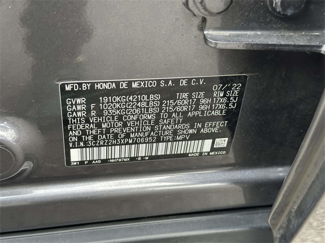 used 2023 Honda HR-V car, priced at $22,289