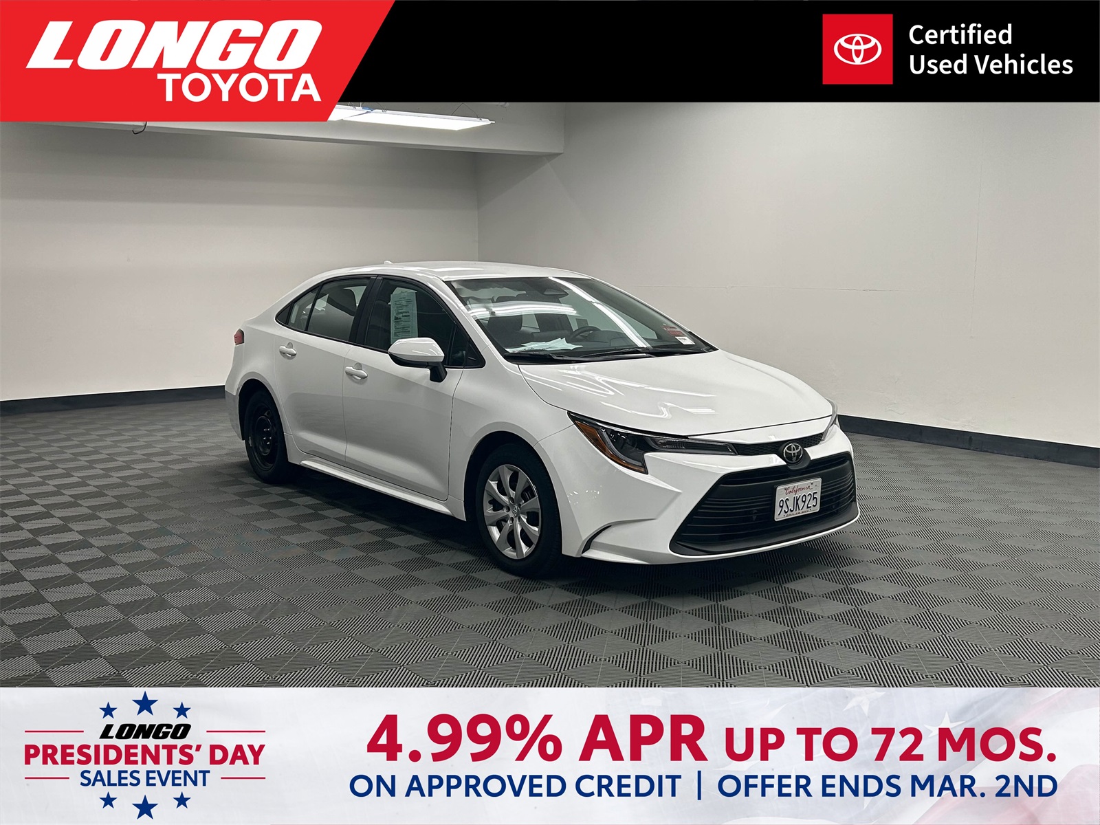 used 2025 Toyota Corolla car, priced at $20,788