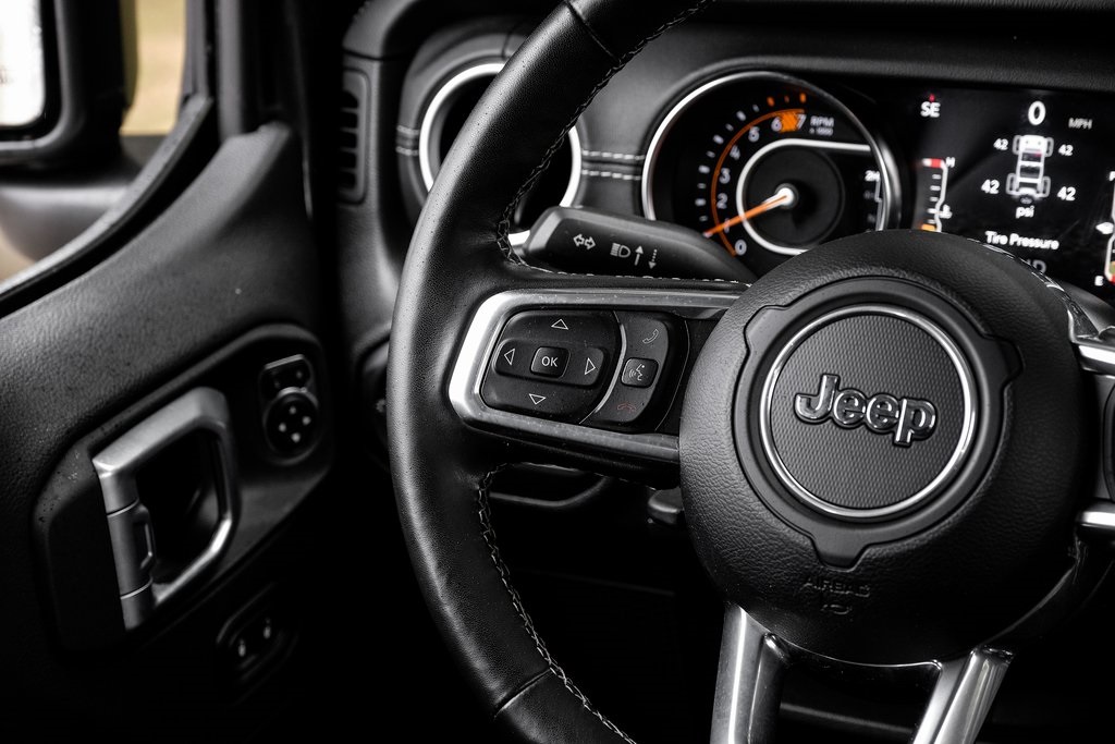 used 2021 Jeep Wrangler car, priced at $32,358