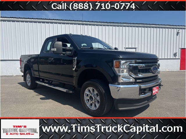 2020 Black Ford Super Duty F-350 SRW XL 4X4