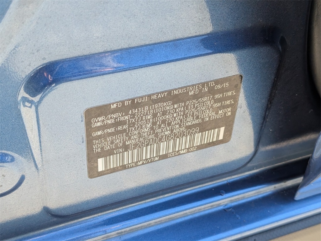 used 2016 Subaru Crosstrek car, priced at $13,988