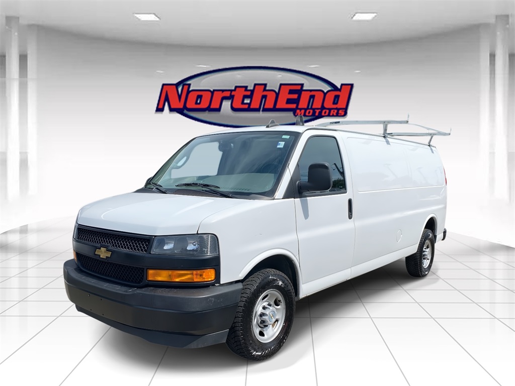 2023 Summit White Chevrolet Express Cargo Van Work Van RWD Van