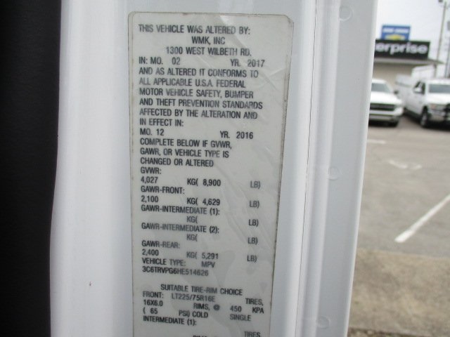 used 2017 Ram ProMaster 2500 Window Van car, priced at $30,988