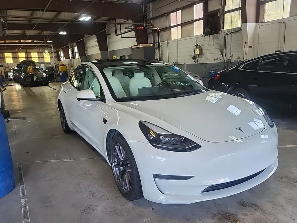 Used 2023 Tesla Model 3 Base with VIN 5YJ3E1EA7PF422977 for sale in Cleveland, OH