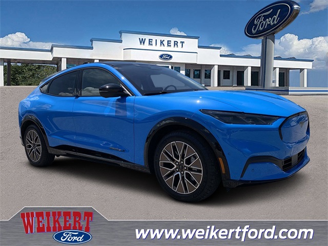 2024 Grabber Blue Metallic Ford Mustang Mach-E Premium SUV