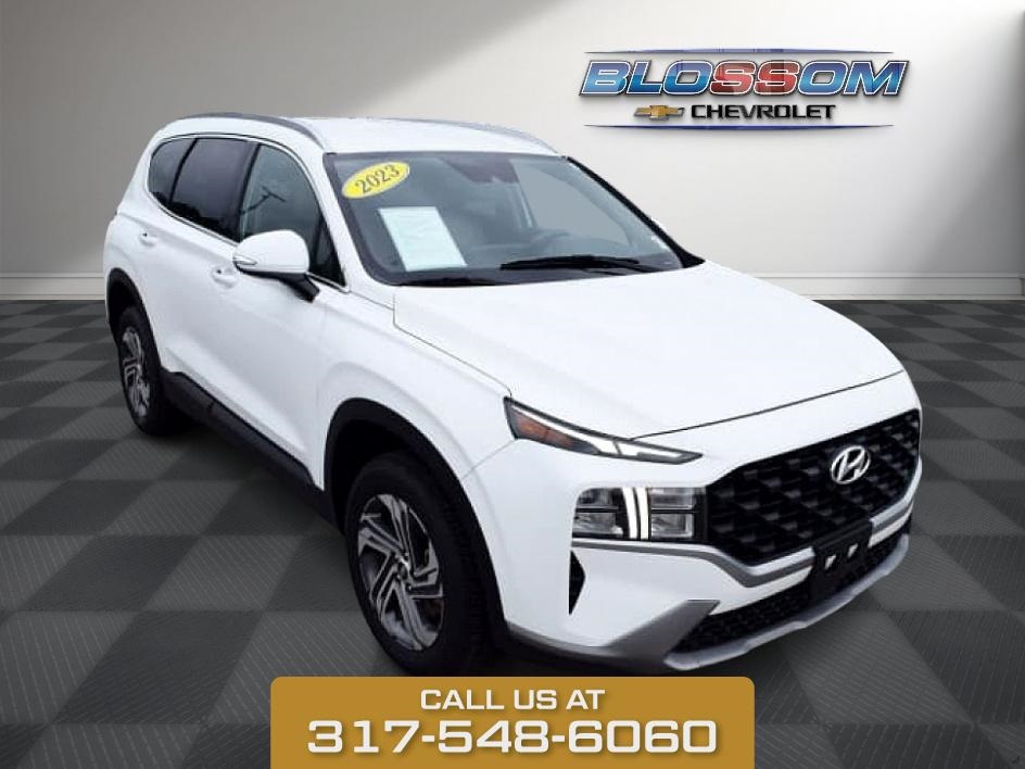 2023 White Pearl Hyundai Santa Fe SEL SUV