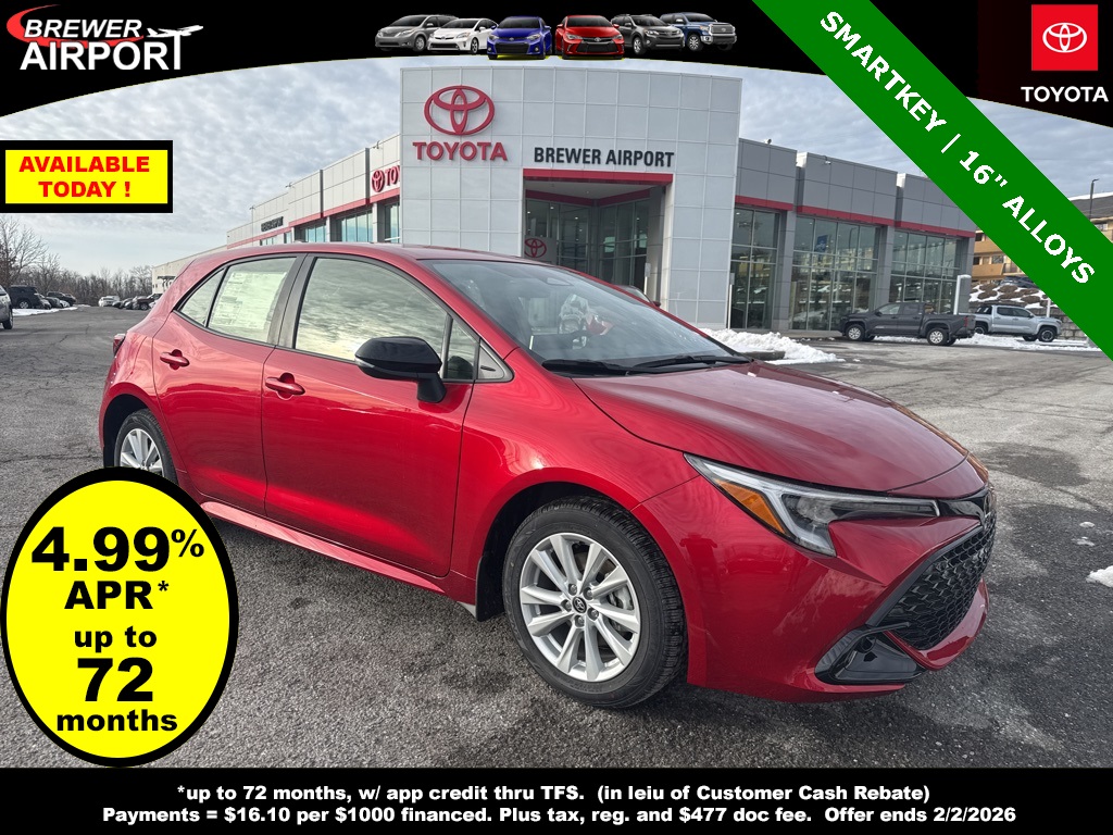 2026 Toyota Corolla Hatchback SE's photo