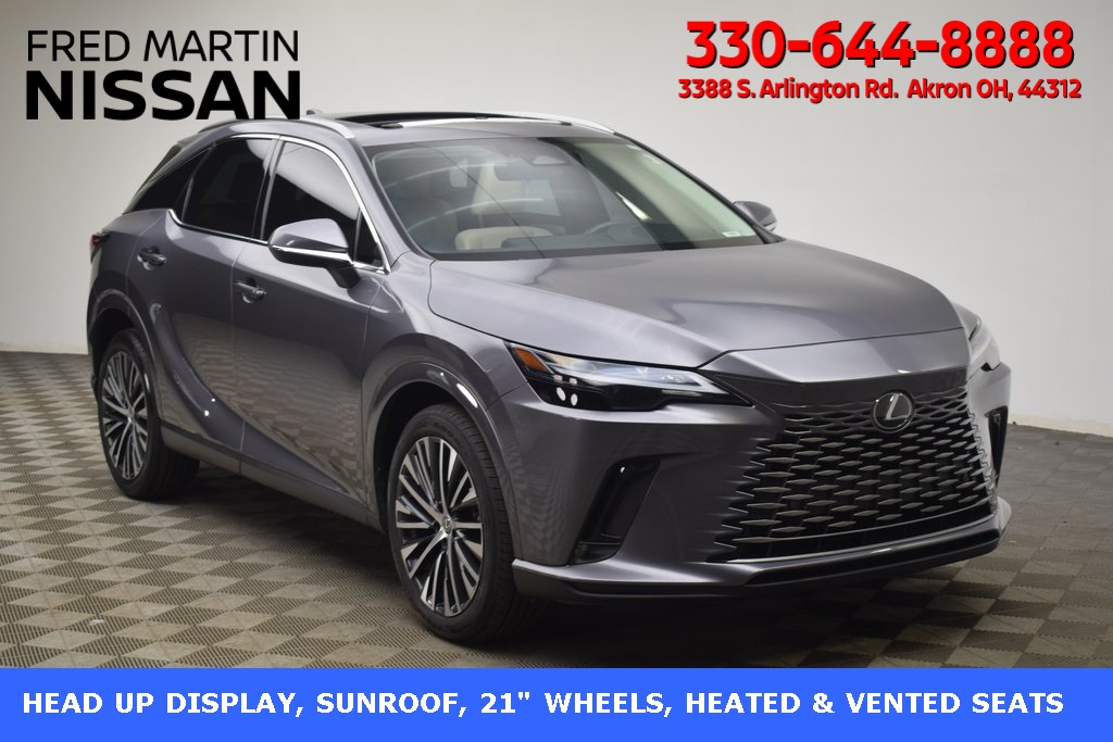 used 2023 Lexus RX car, priced at $48,200