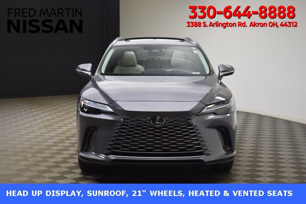 used 2023 Lexus RX car, priced at $48,200