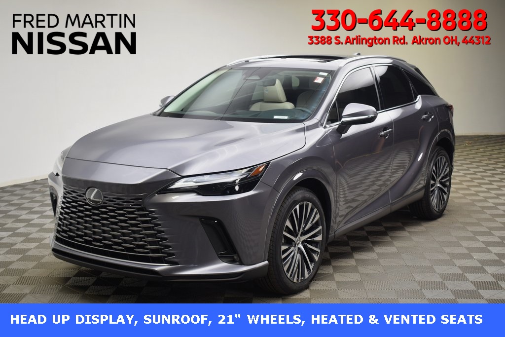 used 2023 Lexus RX car, priced at $48,200