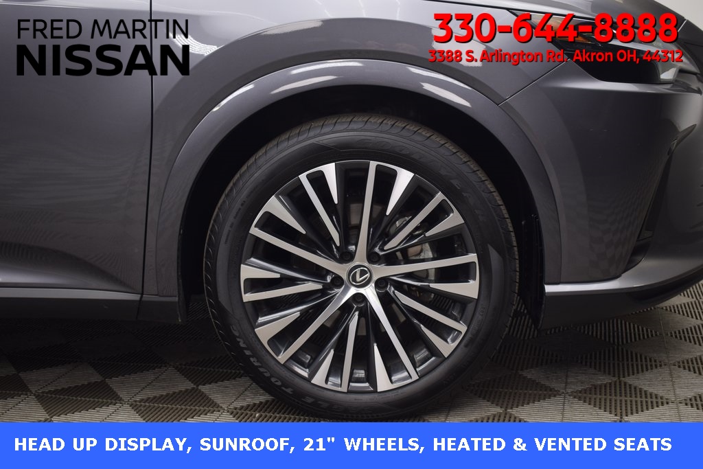 used 2023 Lexus RX car, priced at $48,200