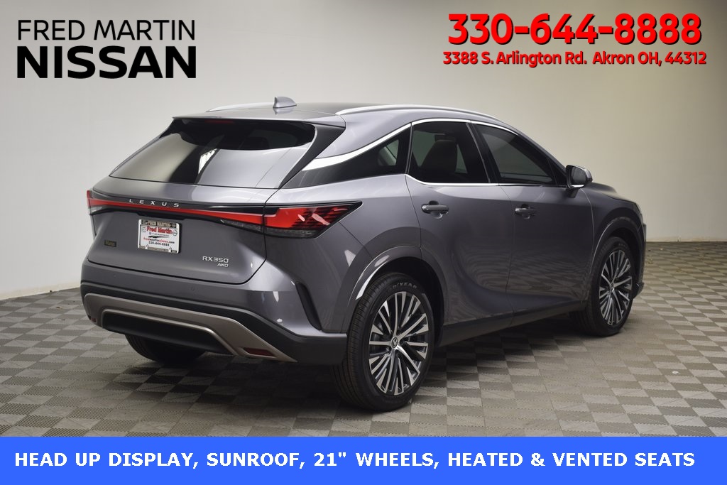 used 2023 Lexus RX car, priced at $48,200