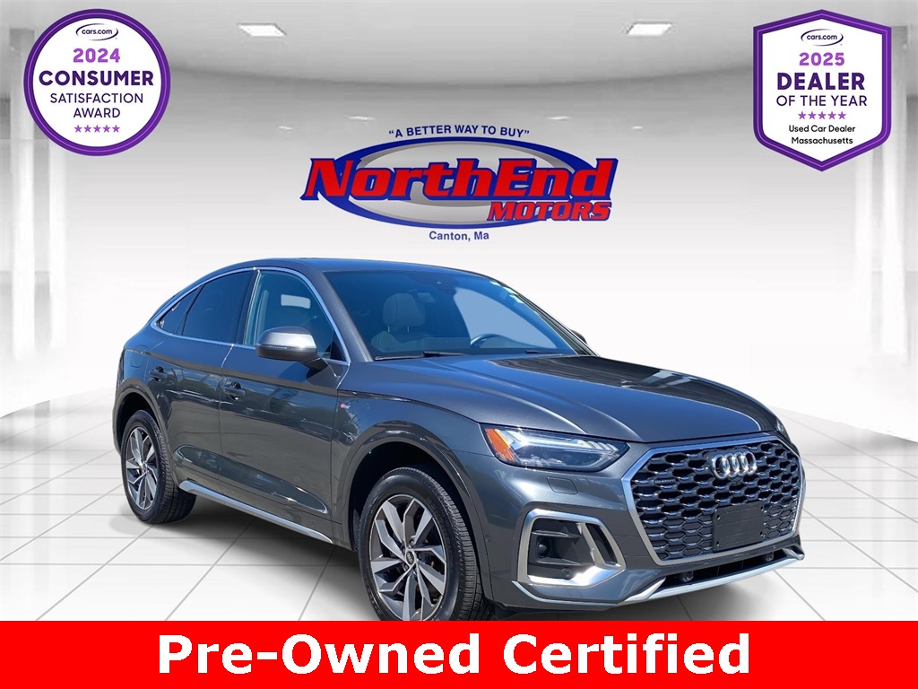 2022 Daytona Gray Pearl Effect Audi Q5 Sportback 45 S line Prestige SUV