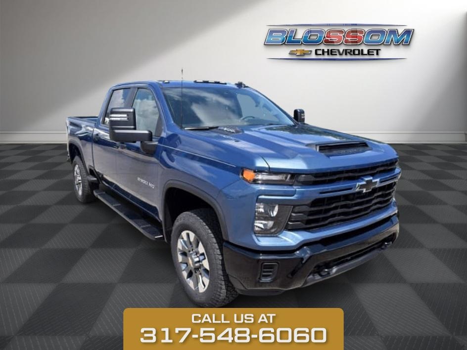 2025 Lakeshore Blue Chevrolet Silverado 2500HD Custom 4X4 Truck