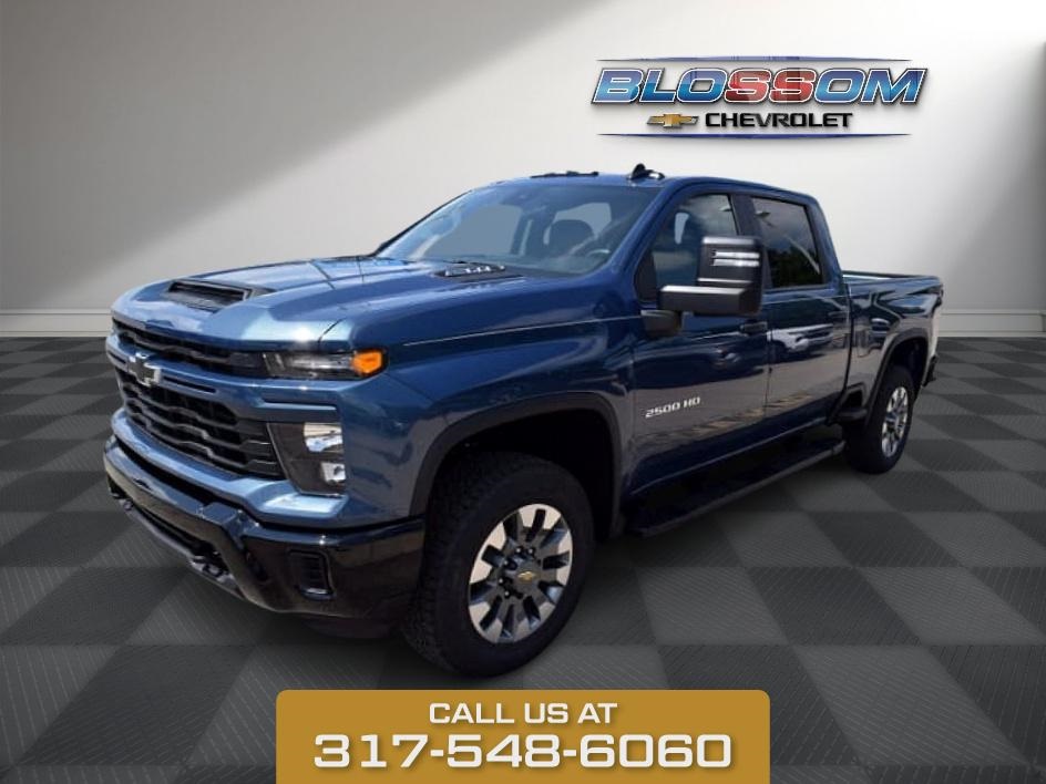 2025 Lakeshore Blue Chevrolet Silverado 2500HD Custom 4X4 Truck