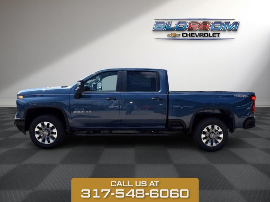 2025 Lakeshore Blue Chevrolet Silverado 2500HD Custom 4X4 Truck