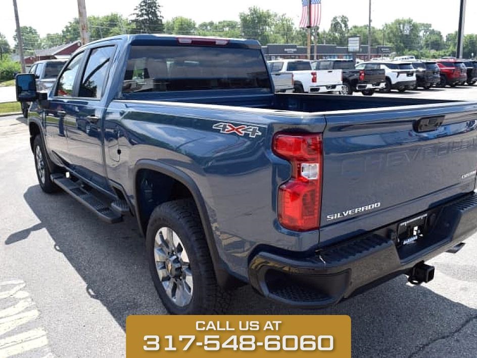 2025 Lakeshore Blue Chevrolet Silverado 2500HD Custom 4X4 Truck