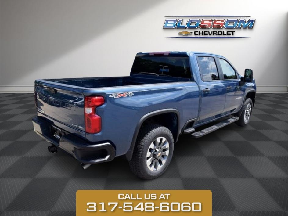 2025 Lakeshore Blue Chevrolet Silverado 2500HD Custom 4X4 Truck