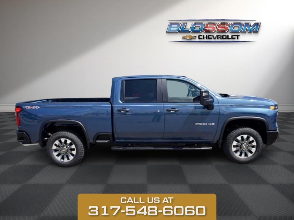 2025 Lakeshore Blue Chevrolet Silverado 2500HD Custom 4X4 Truck