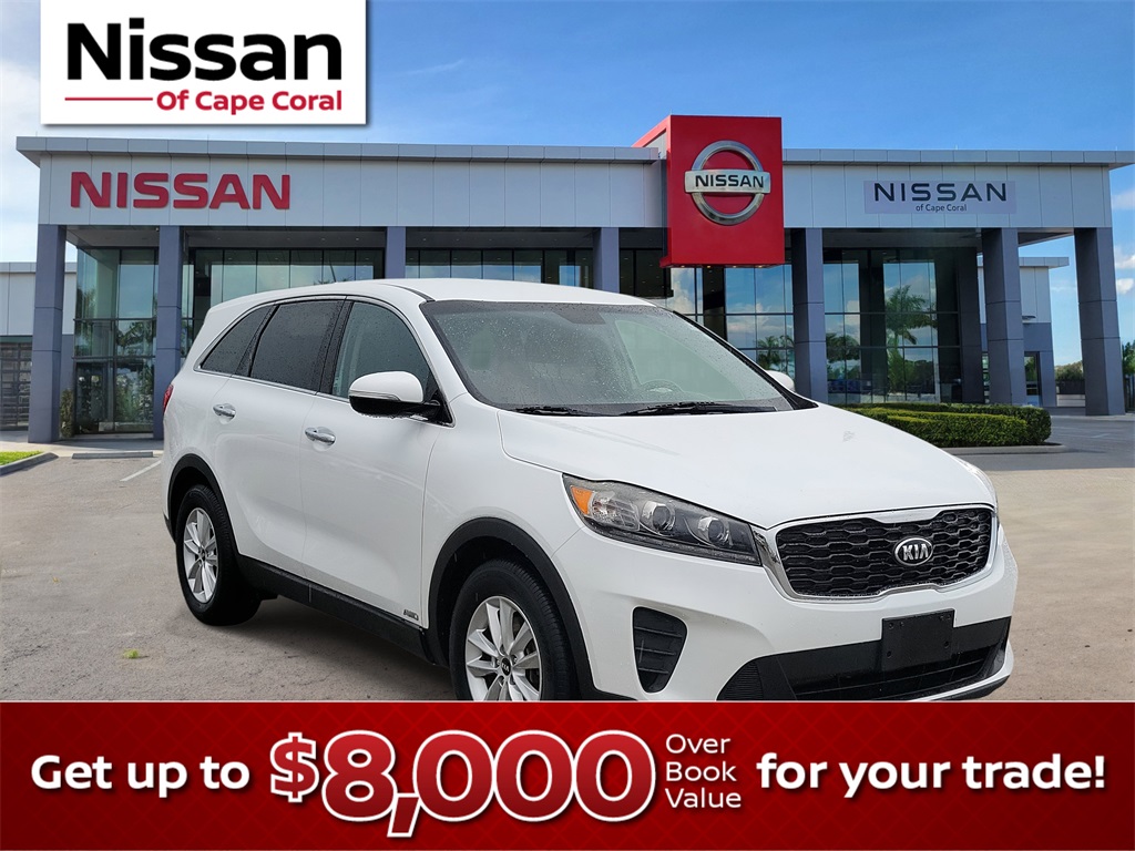 2019 Snow White Pearl Kia Sorento LX AWD SUV