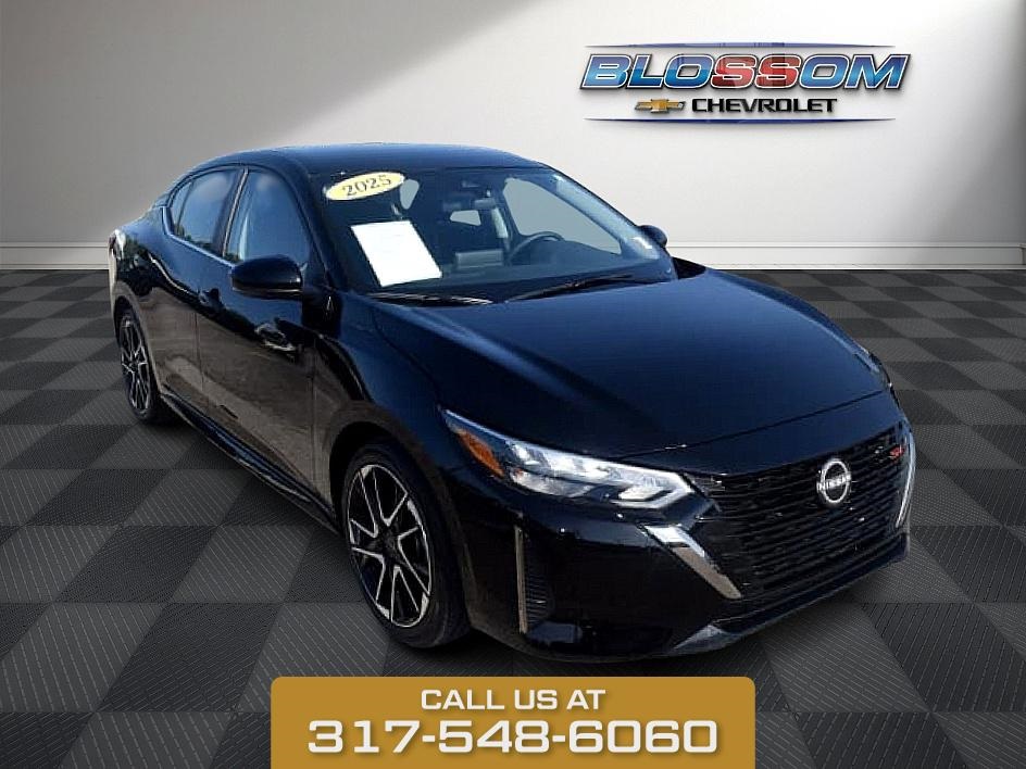 2025 Super Black Nissan Sentra SR Sedan