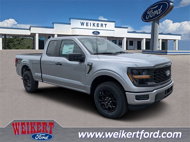 2025 Iconic Silver Metallic Ford F-150 STX 4X4 Truck
