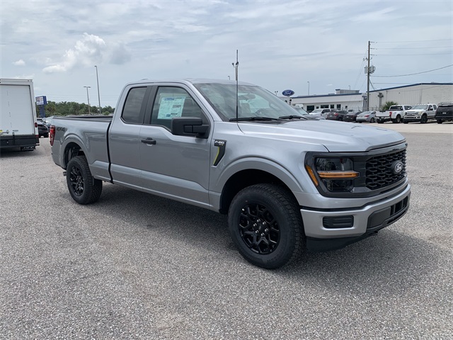 2025 Iconic Silver Metallic Ford F-150 STX 4X4 Truck