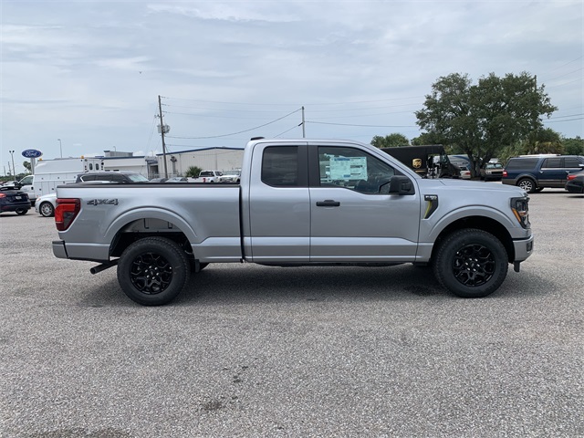 2025 Iconic Silver Metallic Ford F-150 STX 4X4 Truck