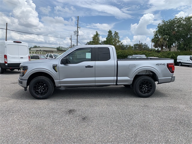 2025 Iconic Silver Metallic Ford F-150 STX 4X4 Truck