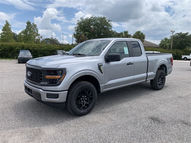 2025 Iconic Silver Metallic Ford F-150 STX 4X4 Truck