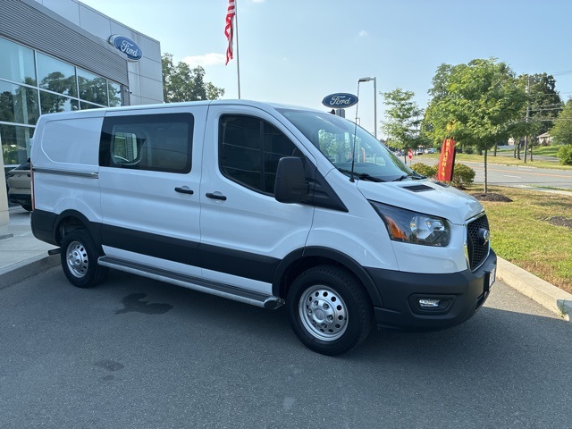2023 Oxford White Ford Transit Cargo Van Base AWD Van